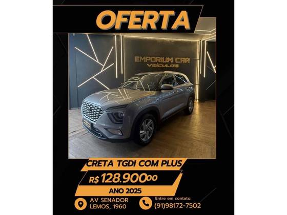 HYUNDAI CRETA 1.0 TGDI FLEX COMFORT PLUS AUTOMÁTICO